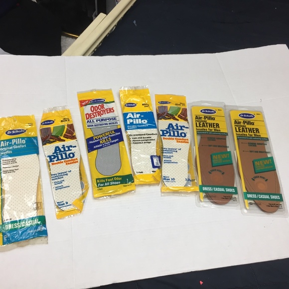 dr scholl's leather insoles
